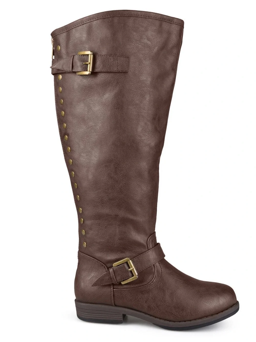 Journee Collection Over-the-Knee Boots Brown
